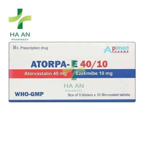 Thuốc Uống Atorpa - E 40/10 Công ty cổ phần dược Apimed